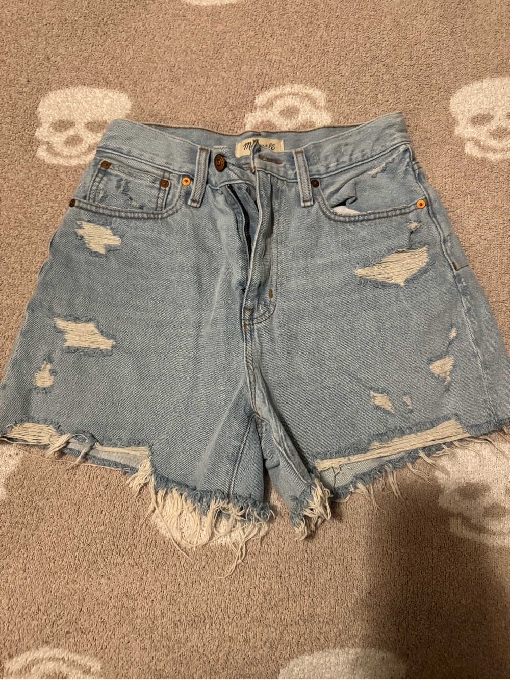 Madewell themom Jean short size 26